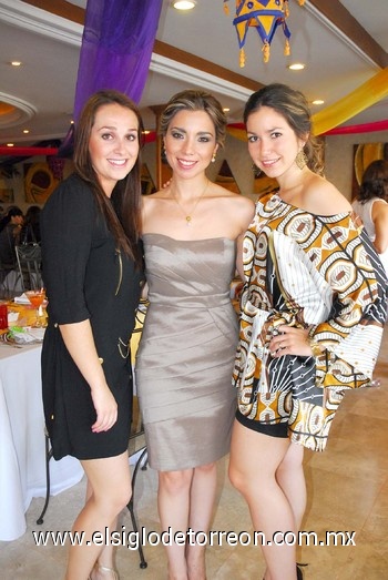 Elia María, Gaby y Maru.