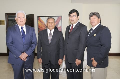 14072011  Sotomayor, Fernando Rangel, Gregorio Pérez y José de Jesús Centeno.