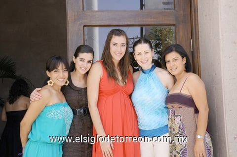Gaby, Ana Lucía, Ana, Marcela y Mayin.