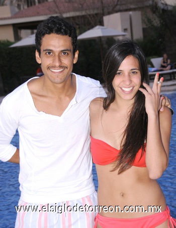 Javier Arias y Maleni Ramos.