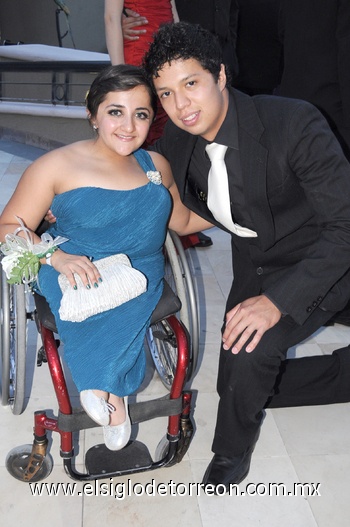 Nadia Cristina Porras Izquierdo y Alejandro Hernández Sánchez.