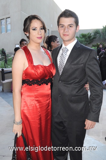 Pily Leal y Andrés Veloz.