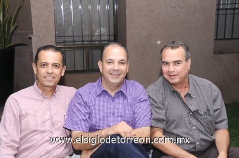 27072011  Díaz Flores, Ricardo Calvete y Ricardo Ortiz.