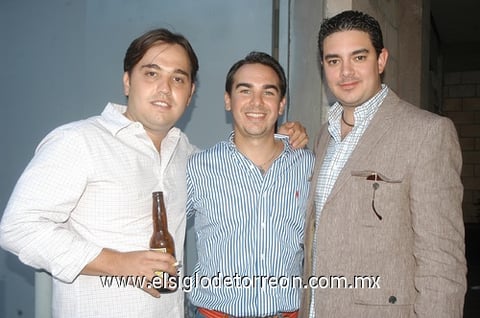 Roberto, David y José.