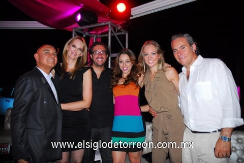 JJ, Karine, Rodrigo, Susu, Melissa y Miguel.