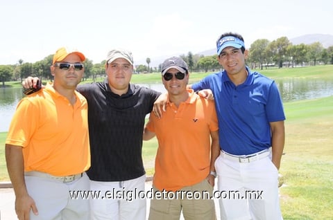 14082011  Ugalde, Alejandro Martínez, Antonio Albores y Francisco Cázares.