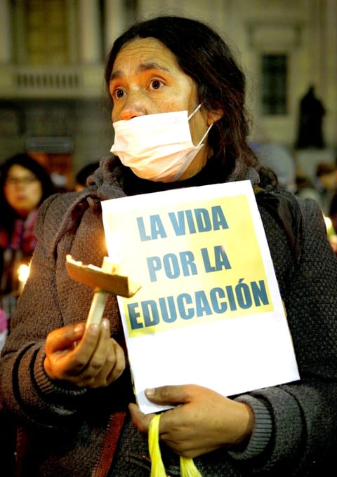El lema de los jóvenes que corrió por las redes sociales decía: 'En tu casa, en tu lugar de trabajo, con tus vecinos, donde quieras'.