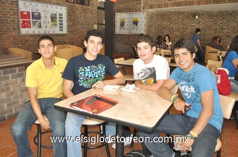 17082011  Tejada, Miguel Leyva, Ivanhoe Adame y Miguel Vázquez.