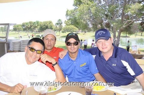 18082011 Toledo, Martín González, Esteban Galván y Luis Miravete.