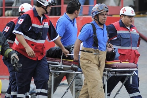El presidente municipal de Monterrey dijo a la prensa que no tenía una cifra específica porque continuaba el rescate de las víctimas.
