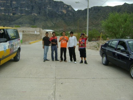 JUAN, Ismael, Toño, Lalo y Fer.