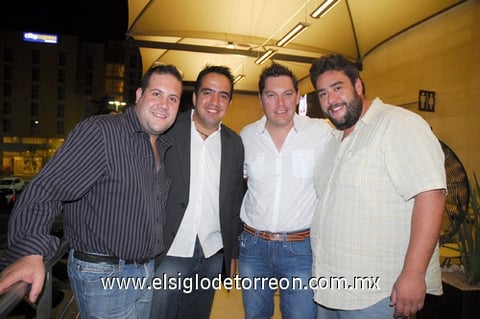 30082011  , Jorge, Juan Ramón y Agustín.