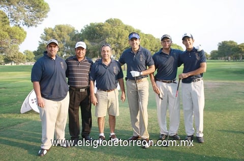 04092011 , Osvaldo Santibáñez, José Luis Campos, Antonio Chapa, Luis Lozano y Luis Lozano Jr.