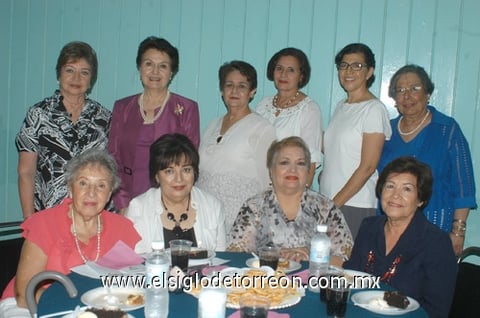08092011 , Bibi, Rosita, Cristy, Lupita, María Elena, Sarita, Irene, Esperanza y Pepita.