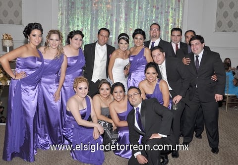 10092011  en la boda de Brenda y Octavio, el 20 de agosto de 2011.