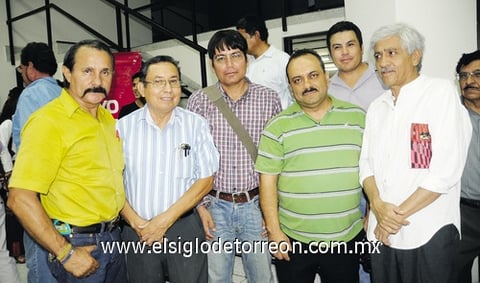 15092011 Pérez, Tomas Ledesma, Juan Carlos Monreal, Esteban Cervantes, Raúl Durán y Fernando Lozano.