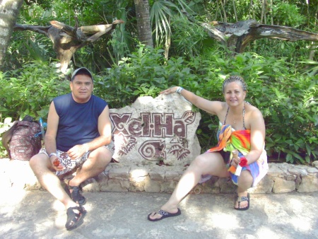 MIGUEL y Rosario Gómez en la Riviera Maya, Quintana Roo.