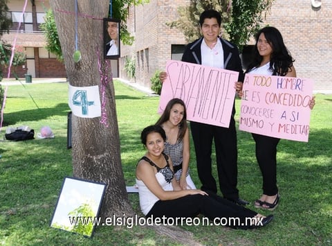 22092011  Robles, Luis Robles, Anahí Veyna y Gerardo González.