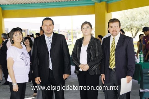 29092011  Quiñones, Fernando Montenegro, San Juana Guzmán y Omar Lozano.