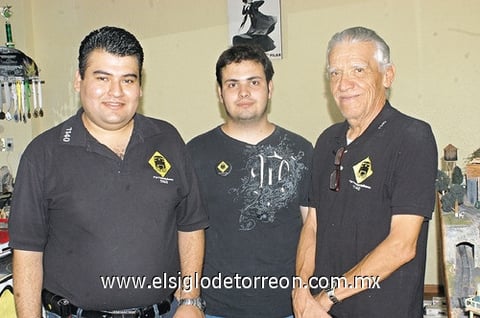 28092011  Ríos, Beat Hauser y Francisco Ruiz.