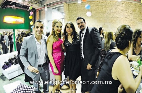 César, Lily, Sofía y Jimmy.