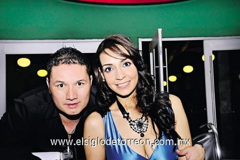 Ricardo Plata y Liliana Escárcega.