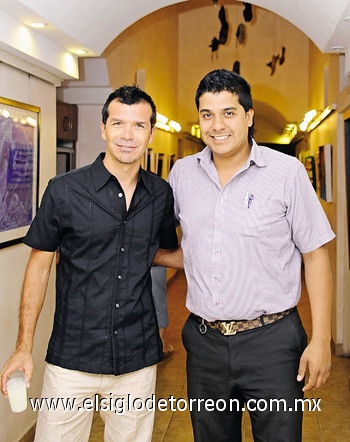 Jared Borguetti y Francisco Javier Alvarado.