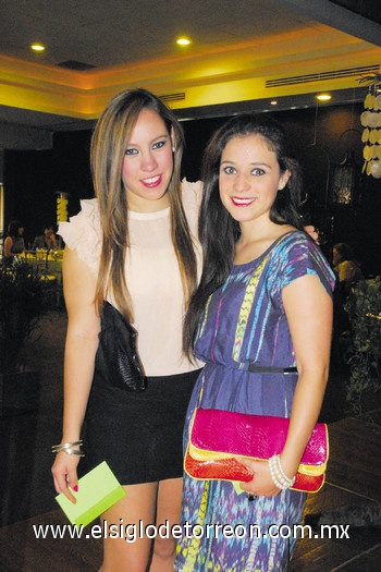 Andrea Romero y Fernanda Barrera.