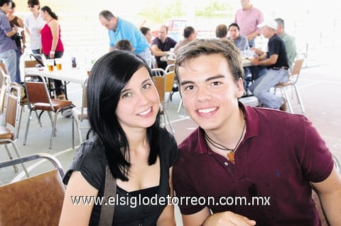 Paola Campos y Pedro Madinabeitia.