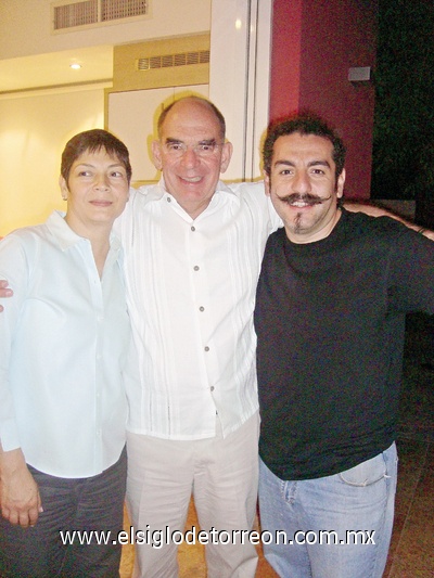 16102011 , Enrique y el chef Aquiles.
