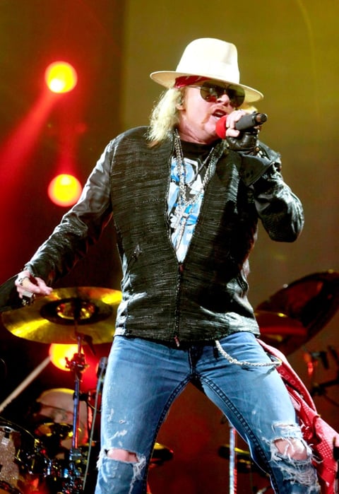 El concierto se enmarca en el 'Chinese democracy tour', que da nombre a su reciente producción editada en 2008 y cuyas ventas alcanzaron los 11 millones de copias a nivel mundial.