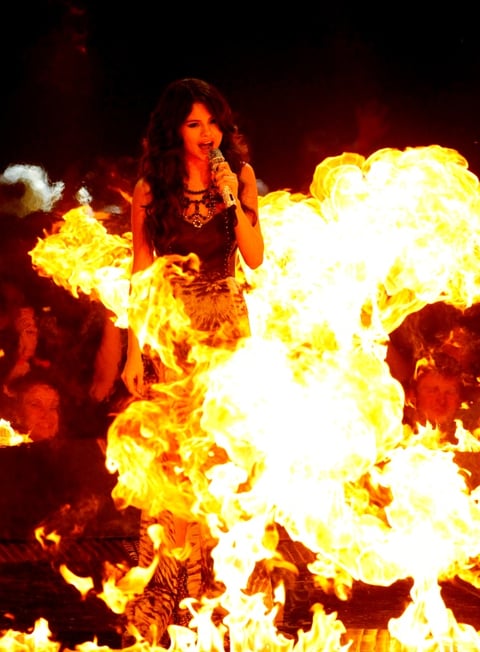 Selena Gómez fue la coductora del evento.