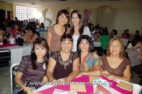 06112011 , Angélica, Diana, Beatriz, Beatriz y María Elena.
