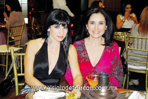 Mónica y Blanca acudieron a la despedida de Esther Alicia Babun.