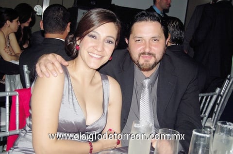Liz Salmón y Antonio Ugalde.