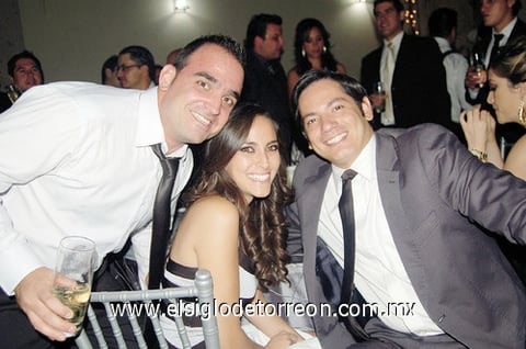 Carlos, Beatriz y Alejandro.