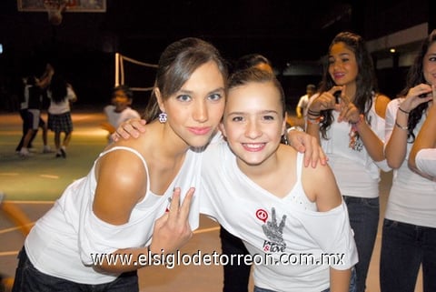 Sofía y Valeria.
