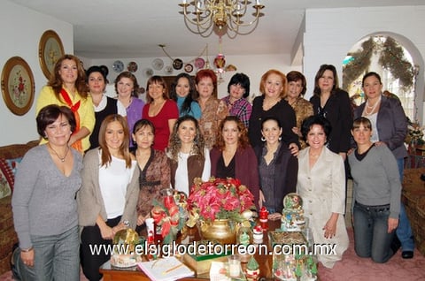 18112011 de Hernández, Tita de Mijares, Ileana de Ramírez y Laurita de De la Fuente.