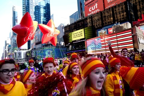 Nueva York vivió toda una fiesta en el día de Acción de Gracias de Macy's.