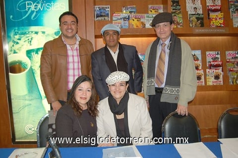 05122011 GERALDINA  Ríos, Daniel Domínguez y Alina Martínez.