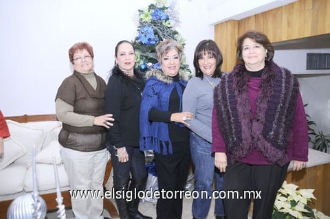 13122011 LETY , Jesu, Vanely, Margarita, Mary y Lupita.