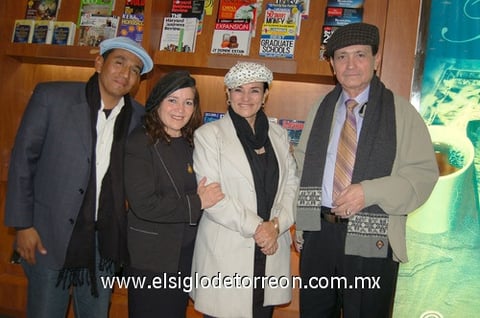 14122011 DANIEL  Domínguez, Estrella Atilano, Mayela Villarreal y Jacobo Zarzar.