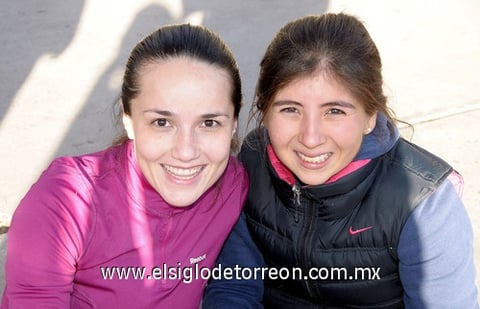 Fernanda Arguijo y Nora González.