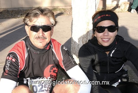 Francisco Xavier Hernández y Lorena González.