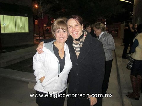 Margarita y Amelia.