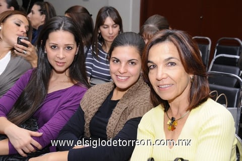 Jimena Chibli, Lety Cepeda y Leticia Cepeda.