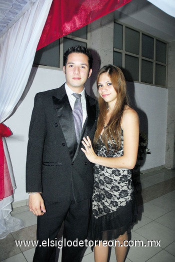 Julián Parra y Denise Villalobos.