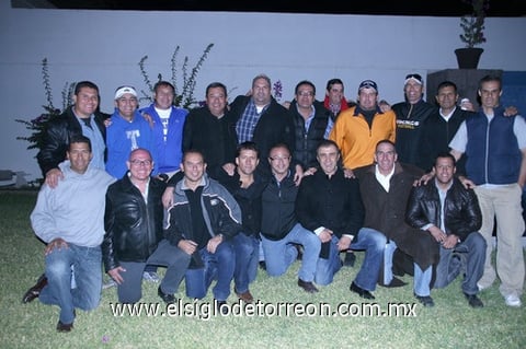 Reunión Ex-Borregos generación 89, campeones invictos nacionales zona norte.