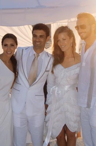 A principios de año, el jugador de fútbol, Rafa Márquez, contrajo matrimonio con la ex esposa del cantante Alejandro Sanz, Jaydy Michel, en una playa del Pacífico mexicano.
