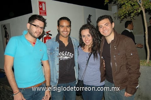 19122011 ADRIANA  Piña, Alfonso Gutiérrez y María Salas.